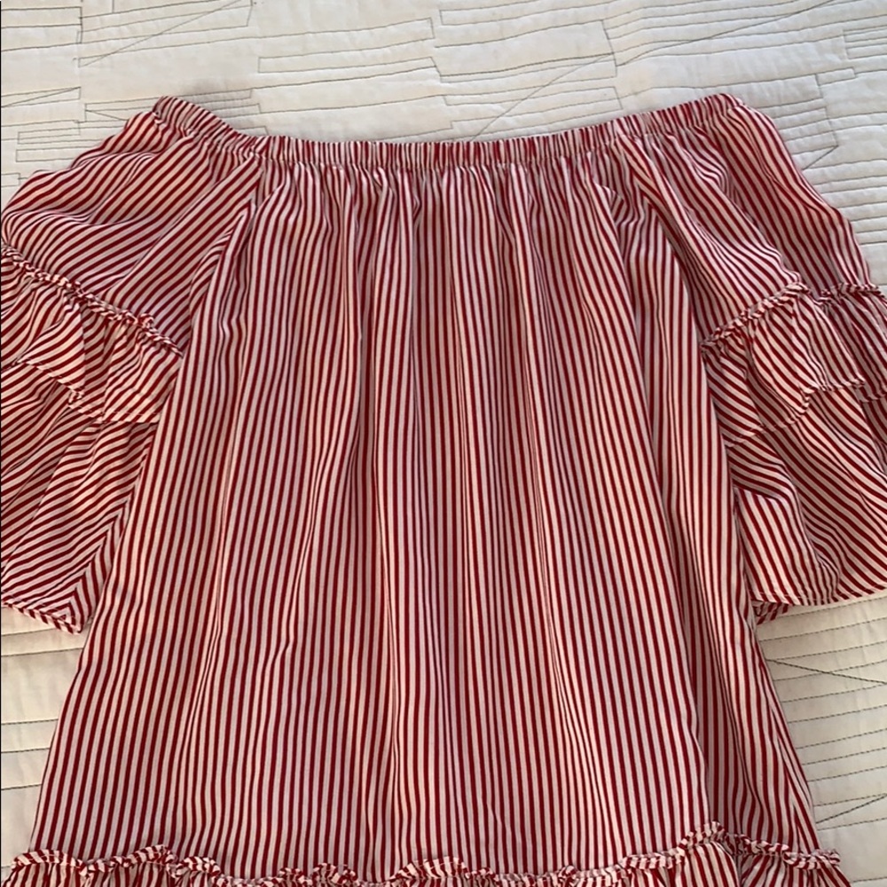 Off the shoulder dress